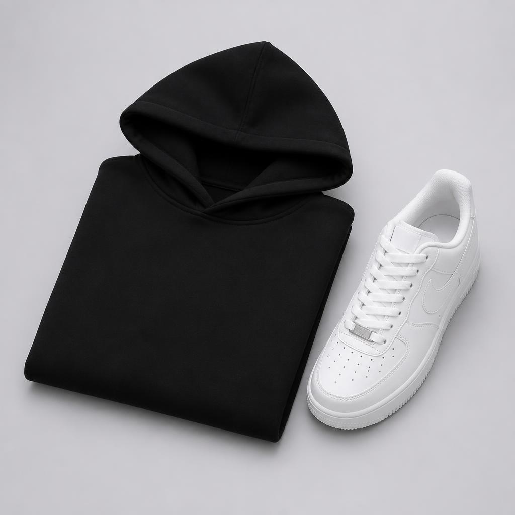 Sneaklyx   GmbH, Essential Hoodie, Schwarz