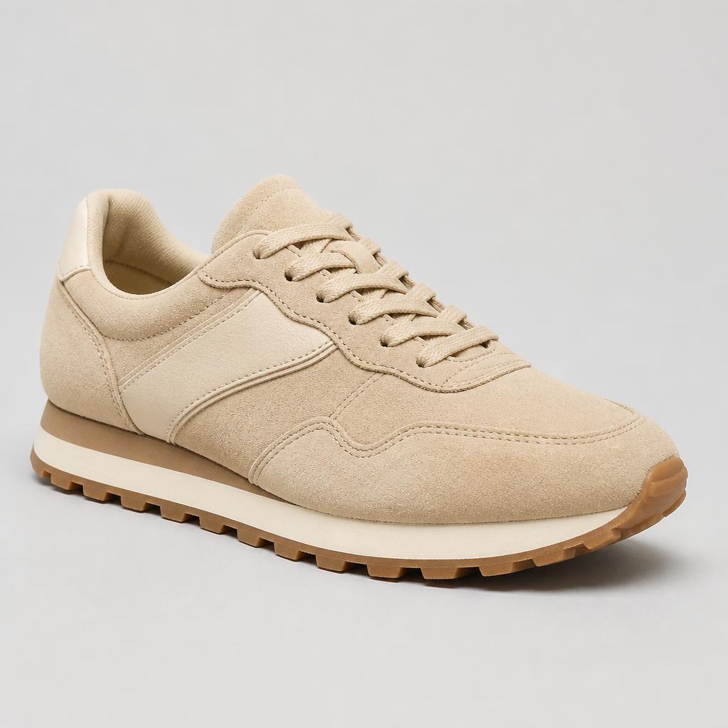 Sneaklyx   GmbH, Retro Runner Suede, Beige