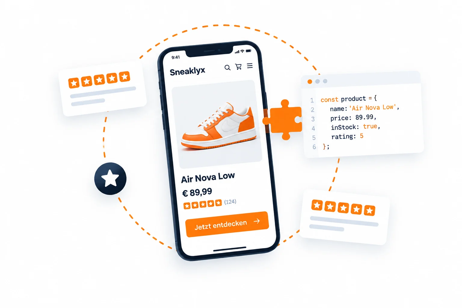 Gütesiegel per Code in die Webseite einbinden