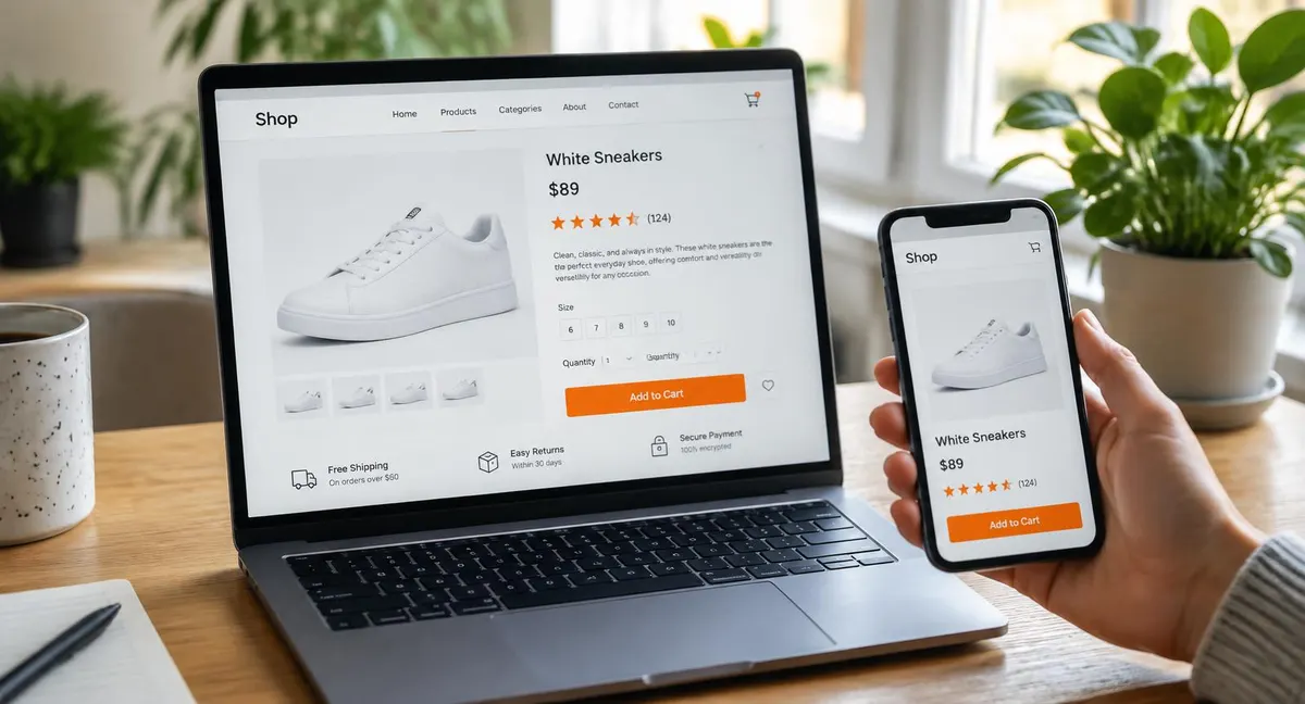 Vertrauen im E-Commerce: Onlineshop mit Kundenbewertungen